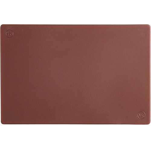 Доска разделочная пластиковая коричневая 30 х 45 х 1.25 см, CBBN-1218