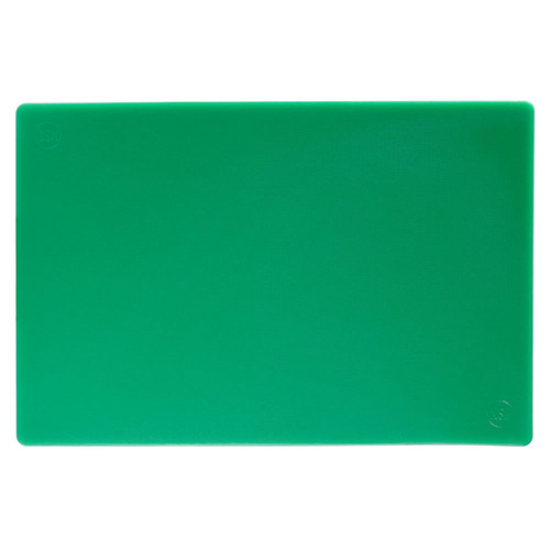 Доска разделочная пластиковая зеленая 30 х 45 х 1.25 см, Winco CBGR-1218