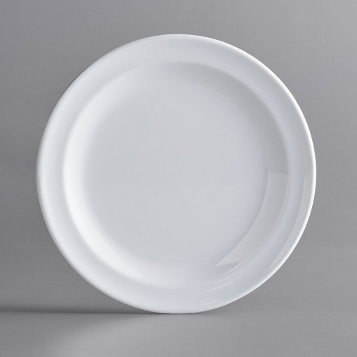 Тарелка 16.5 см, белая, пластик, Winco MMPR-6W