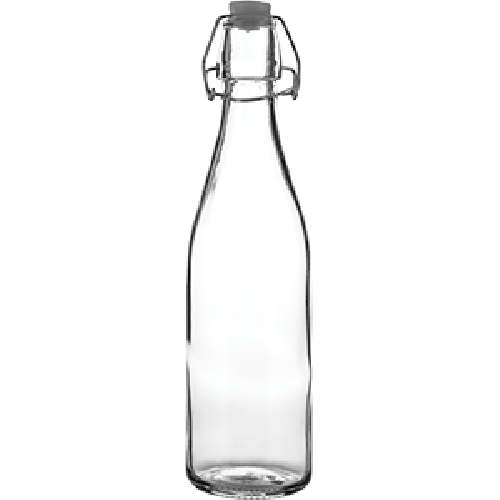 Бутылка с пробкой, 500 мл, стекло, 97360