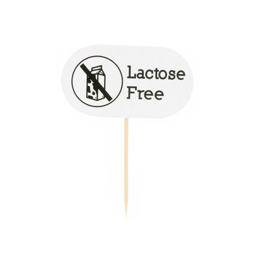 Флажок-маркировка Lactose Free 8 см, 100 шт/уп, 99102