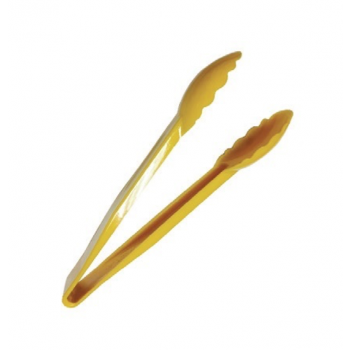 Щипцы многофункциональные 30 см, поликарбонат (желтые), Winco PUT-12B