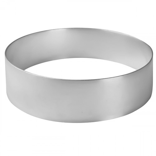 Кольцо кондитерское, н/сталь, D=180 мм, H=50 мм, 52195