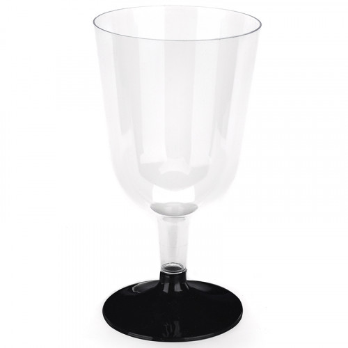 Бокал для вина стеклоподобный 200 мл, низкая ножка (12 шт/уп), PS