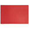 Доска разделочная пластиковая красная 30 х 45 х 1.25 см, Winco CBRD-1218