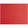 Доска разделочная пластиковая красная 38 х 50 х 1.25 см, Winco CBRD-1520