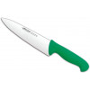 Нож поварской 20 см L=33,3 см, B=5 см зеленый нерж.сталь, полипроп «2900», Arcos 292121