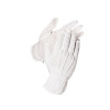 Белые перчатки с напылением для официанта, Молекула, размер 10, 1 шт, 78430