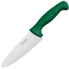 Нож поварской Шеф 29 см, лезвие 15 см, нержавеющая сталь, зеленый