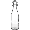 Бутылка с пробкой, 500 мл, стекло, 97360