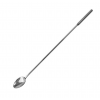 Ложка барная L=32 см, B=2.3 см, нержавеющая сталь, серебро