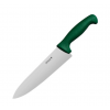 Нож поварской Шеф 34 см, лезвие 20 см, н/c, зеленый, Winco Pro