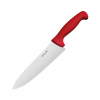 Нож поварской Шеф 34 см, лезвие 20 см, н/c, красный, Winco Pro