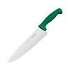 Нож поварской Шеф 38 см, лезвие 24 см, н/c, зеленый, Winco Pro