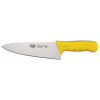 Нож поварской Шеф 20 см, желтая ручка, полипропилен, Winco KWP-80Y