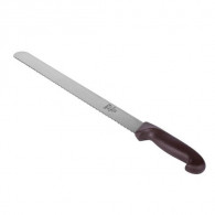 Нож слайсер для мяса зубчатый 30 см с пластиковой ручкой, Capco 4313-12