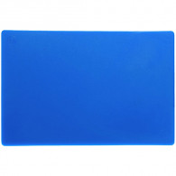 Доска разделочная пластиковая синяя 30 х 45 х 1.25 см, Winco CBBU-1218