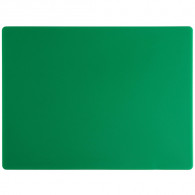 Доска 50 х 35 х 1,8 см зеленая пластиковая разделочная, Winco CBGR-1520
