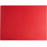 Доска разделочная пластиковая красная 45 х 60 х 1.25 см, CBRD-1824
