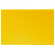 Доска разделочная пластиковая желтая 30 х 45 х 1.25 см, Winco CBYL-1218