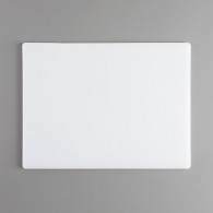 Доска разделочная пластиковая белая 38 х 50 х 1.25 см, Winco CBWT-1520