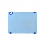 Доска разделочная пластиковая, 38х50х1.25 см с крючком, синяя, CBK-1520BU