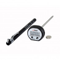 Термометр -40+150С, длина зонда 12 см, цифровой для запекания мяса, черный Winco TMT-DG1