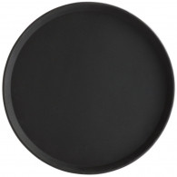 Поднос круглый черный из стекловолокна, 40 см, Winco TRH-16K