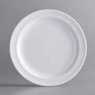 Тарелка 18.4 см, белая, пластик, Winco MMPR-7W