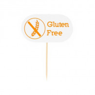 Флажок-маркировка Gluten Free 8 см, 100 шт/уп, 99100