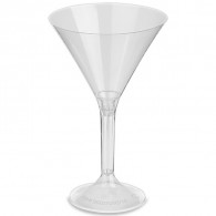 Бокал для мартини стеклоподобный 160 мл, высокая ножка (20 шт/уп), PS