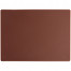 Доска разделочная пластиковая коричневая 38 х 50 х 1.25 см, Winco CBBN-1520