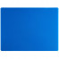 Доска разделочная пластиковая синяя 38 х 50 х 1.25 см, Winco CBBU-1520
