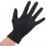 Перчатки нитриловые, размер М, черные, 100 шт/уп