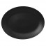 Тарелка овальная черная, 36х26.9 см, RAK NeoFusion Volcano, 33295