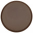 Поднос круглый коричневый из стекловолокна, 40 см, Winco TRH-16