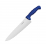 Нож поварской Шеф 38 см, лезвие 24 см, н/c, синий, Winco Pro
