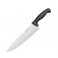 Нож поварской Шеф 38 см, лезвие 24 см, н/c, черный, Winco Pro