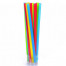Трубочки для коктейля прямые L=240 мм, D=8 мм, разноцветные 250 шт/уп, 97826