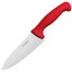 Нож поварской Шеф 29 см, лезвие 15 см, нержавеющая сталь, красный